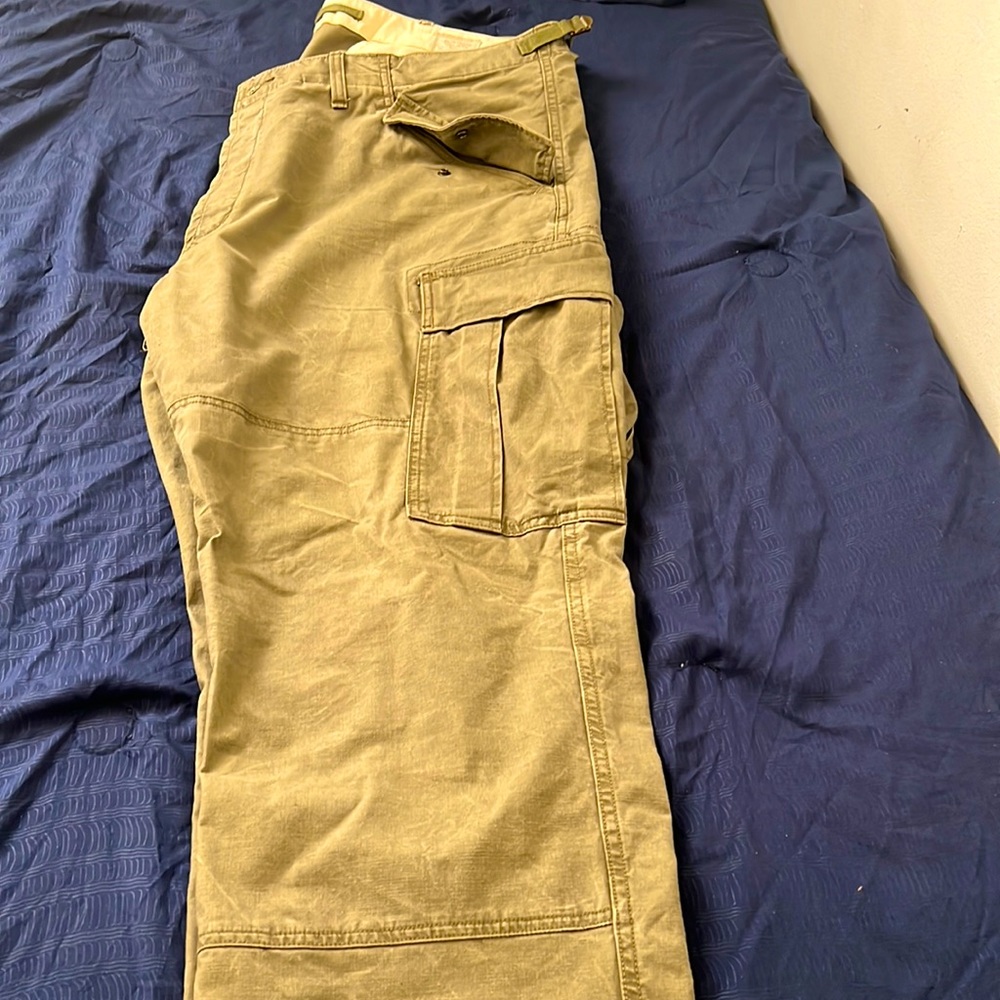 (MEN) Green Cargo Pants